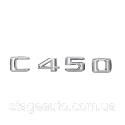 Nameplate Inscription Trunk Mercedes Benz C450