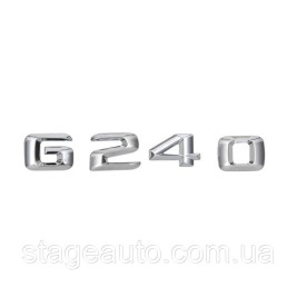 Шильдик Надпись Багажника Mercedes Benz G240