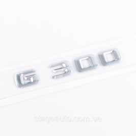 Шильдик надпись багажника G300 Mercedes-Benz Мерседес Г300 Хром