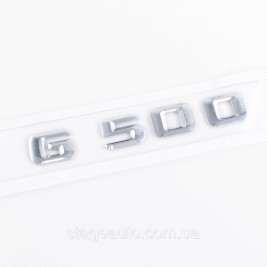 Шильдик надпись багажника G500 Mercedes-Benz Мерседес Г500 Хром