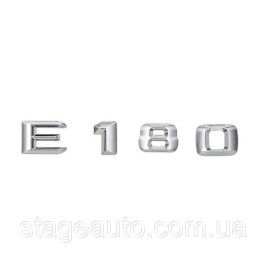 Шильдик Надпись Багажника Mercedes Benz E180