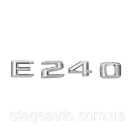 Шильдик Надпись Багажника Mercedes Benz E240