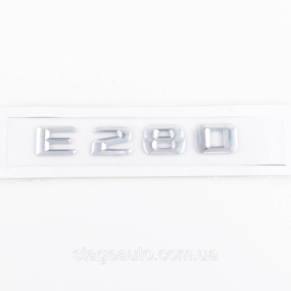 Nameplate trunk inscription E280 Mercedes-Benz Mercedes E 280 Chrome