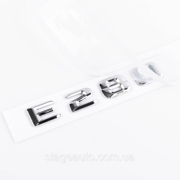 Nameplate trunk inscription E280 Mercedes-Benz Mercedes E 280 Chrome