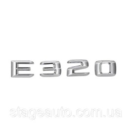 Шильдик Надпись Багажника Mercedes Benz E320