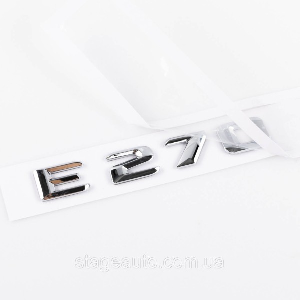 Nameplate trunk inscription E270 Mercedes-Benz Mercedes E 270 Chrome