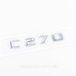 Nameplate trunk inscription C270 Mercedes-Benz Mercedes C 270 Chrome
