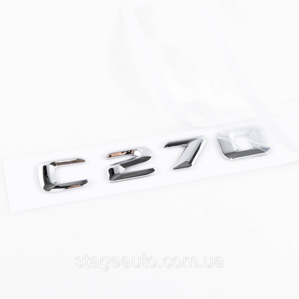 Nameplate trunk inscription C270 Mercedes-Benz Mercedes C 270 Chrome