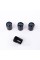 Protective caps for Ford valve stems 4 pcs Black