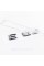 Nameplate trunk inscription E63 Mercedes-Benz Mercedes E 63 Chrome