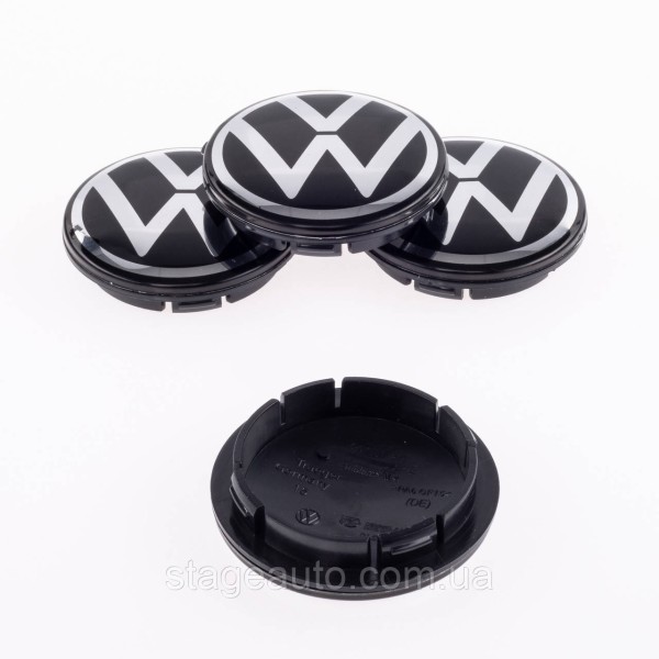 Колпачки заглушки на литые диски Фольсваген VW 66мм 5H0 601 171