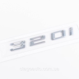 Шильдик надпись багажника BMW БМВ 320i Хром для E46, E90, F30, G20