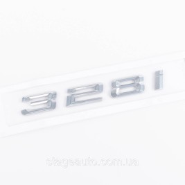Шильдик надпись багажника BMW БМВ 328i Хром для E46, E90, F30, G20