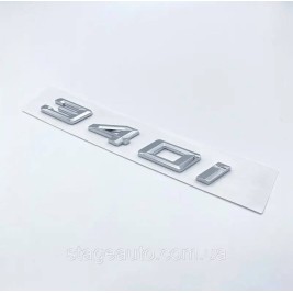 Nameplate Inscription Trunk BMW 340i, 340I, E30, E36, E46, E90, E91, E92, E93, F30, G20