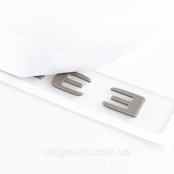 Nameplate trunk inscription E320 Mercedes-Benz Mercedes E 320 Chrome