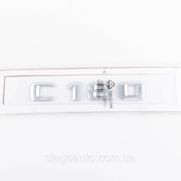 Nameplate trunk inscription C180 Mercedes-Benz Mercedes C 180 Chrome