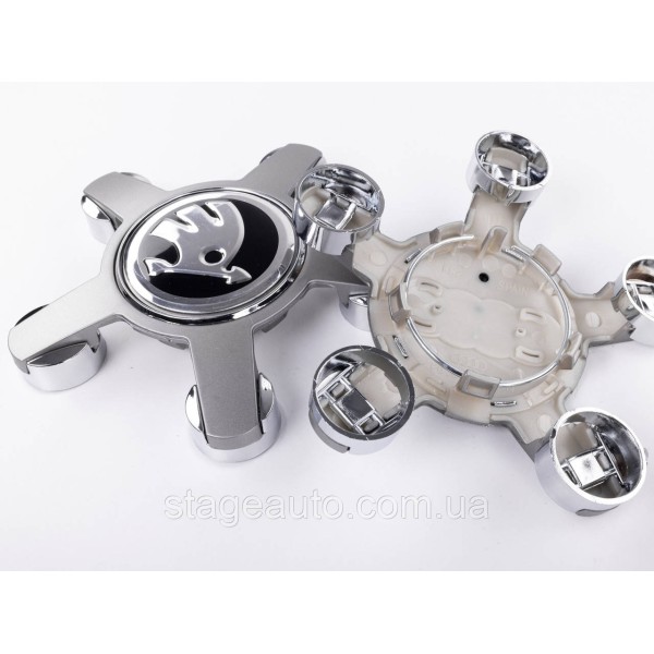 Колпачки заглушки с логотипом Skoda от Audi, 4F0601165N, 4F0 601 165 N