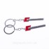 Supercharged Keychain for Audi A Car Keys audi chrome red metal