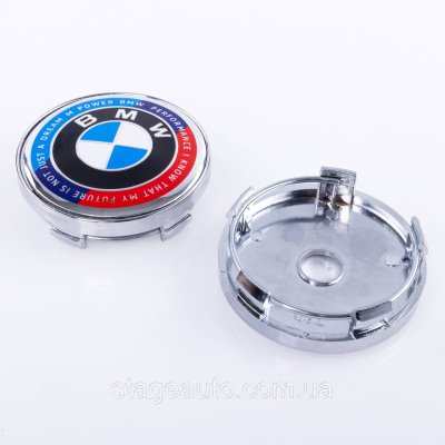 Caps plugs for alloy wheels BMW BMW 60 mm anniversary 50 years Motorsport