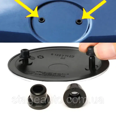 Bushings pins for badges - emblems BMW BMW 1 pc 51 14 1 807 495