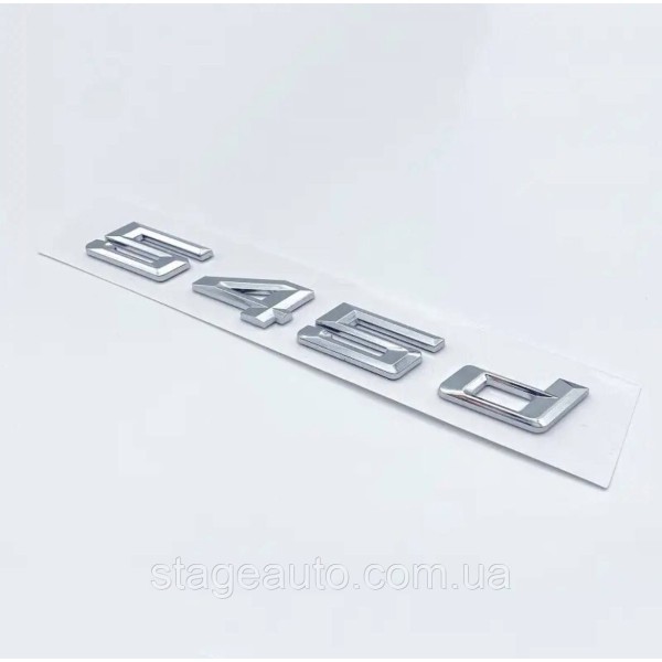 Шильдик BMW, Надпись Багажника BMW BMW 545d, 545D, E34, E39, E60, E61, F07, F10, F11, G30
