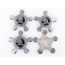 Колпачки заглушки с логотипом Skoda от Audi, 4F0601165N, 4F0 601 165 N