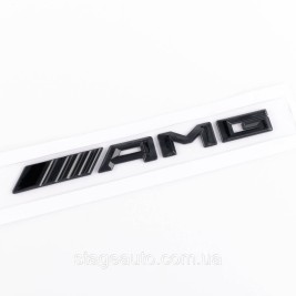 Шильдик надпись багажника AMG Mercedes-Benz Мерседес АМГ Черный