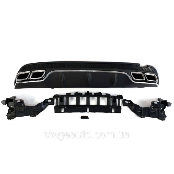Комплект обвеса на Mercedes C-Class W205 2014-2018 год ( в стиле C63 AMG )