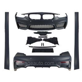 Комплект обвеса на BMW 3 Series F30 2012-2018 год ( в стиле M3 F80 )