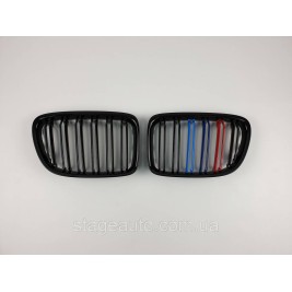 Ноздри на BMW X1 E84 2012-2015 год M-color ( Двойные M-Look )