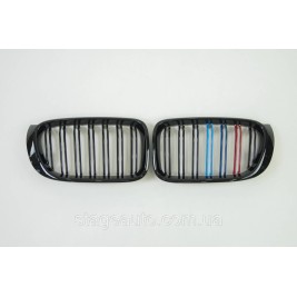 Ноздри на BMW X3 F25 2014-2017 год M-color ( Двойные M-Look )