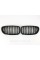 Ноздри на BMW 5 Series E60 2003-2010 год Черные Глянцевые ( Двойные M-Look )