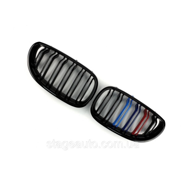 Ноздри на BMW 5 Series E60 2003-2010 год M-color ( Двойные M-Look )