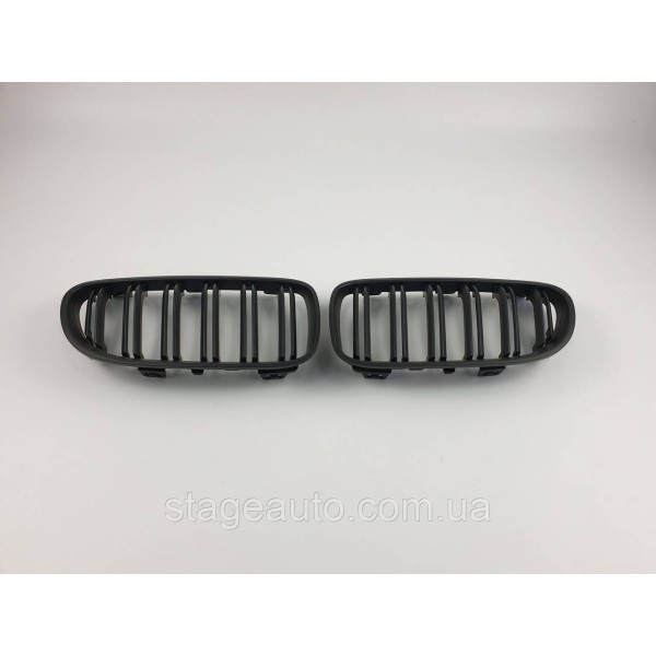 Ноздри на BMW 3 Series E92 / E93 2010-2013 год Черные Матовые ( Двойные M-Look )