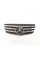 Решетка радиатора на Mercedes E-class W211 2006-2009 год AMG стиль ( Черная с хром вставками )