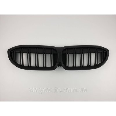 Nostrils for BMW 3 Series G20/ G21 2018-2020 Black Matte ( Double M-Look)