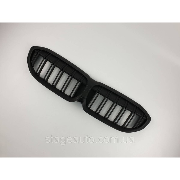 Nostrils for BMW 3 Series G20/ G21 2018-2020 Black Matte ( Double M-Look)