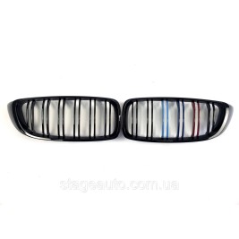 Ноздри на BMW 4 Series F32 2013-2019 год M-color ( Двойные M-Look )