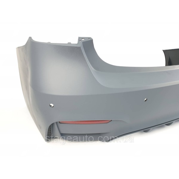 Задний бампер на BMW 3 Series F30 2012-2018 год ( в стиле M3 F80 )