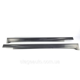 Накладки на пороги на BMW 3 Series F30 2012-2018 год ( в стиле M3 F80 )