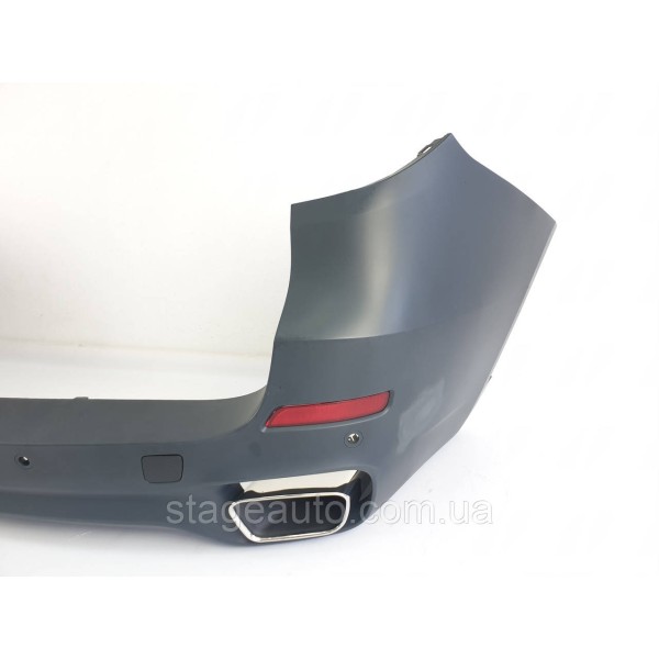 Задний бампер на BMW X5 F15 2013-2018 год ( M Sport Paket )