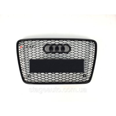 Radiator grille Audi Q7 2005-2015 year Black ( in RS style )