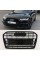 Решетка радиатора Audi A6 2014-2018год Черная (в стиле S-Line)