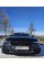 Решетки переднего бампера под дистроник в стиле S-Line на Audi A6 C7 2014-2018 года Черные