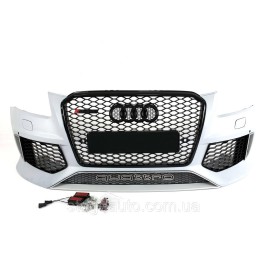 Передний бампер в стиле RS на Audi Q5 8R 2012-2016 год