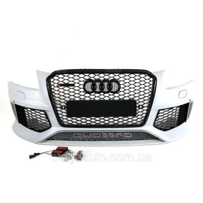 Передній бампер в стилі RS на Audi Q5 8R 2012-2016 рік