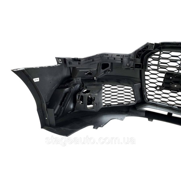 Передний бампер на Audi A6 C7 2014-2018 год ( в стиле Audi RS6 Quattro )