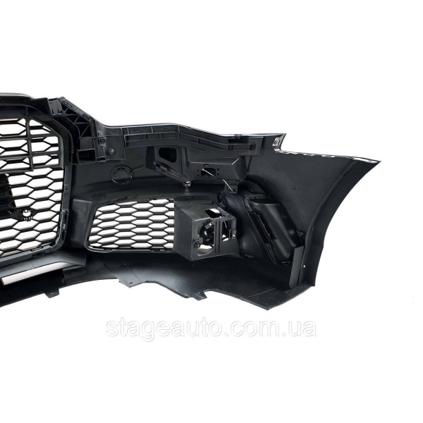 Передний бампер на Audi A6 C7 2014-2018 год ( в стиле Audi RS6 Quattro )