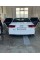 Диффузор с насадками в стиле RS на Audi A6 C7 2014-2018 год Черный хром насадки ( Обычный бампер )