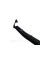 Lip on the front bumper Mercedes C-Class W205 2014-2018 ( Black glossy )